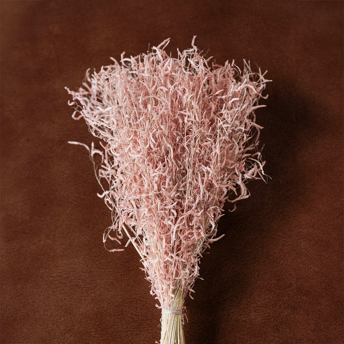 Mixed Dried Grasses and Florals Blush,  12"