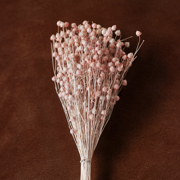 Mixed Dried Grasses and Florals Blush,  12"