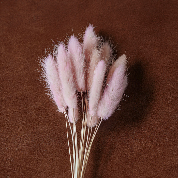 Mixed Dried Grasses and Florals Blush,  12"
