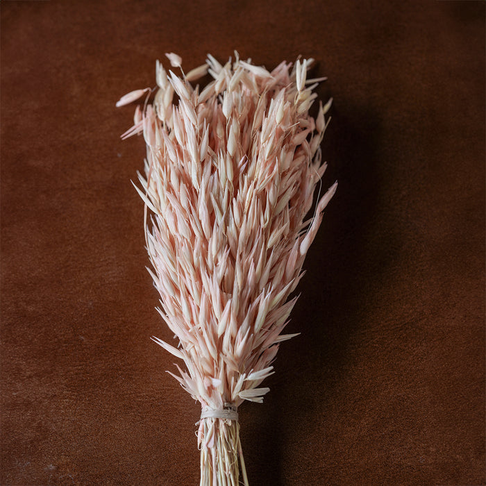 Mixed Dried Grasses and Florals Blush,  12"
