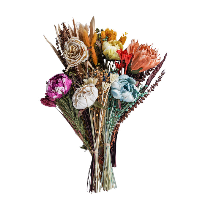 Sola Flower Bouquet Mixed Color, 12"