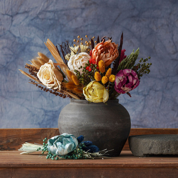 Sola Flower Bouquet Mixed Color, 12"