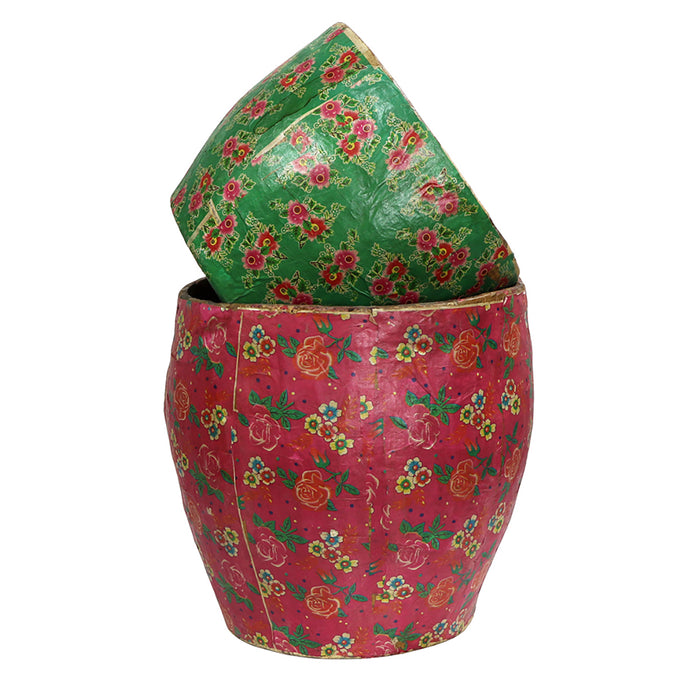 Vintage Paper Mache Vase