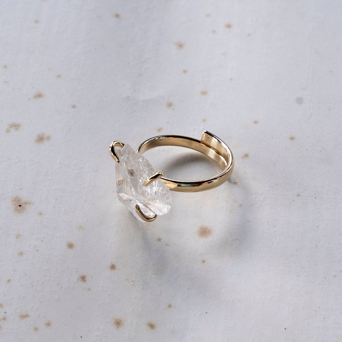 Brut Quartz Ring