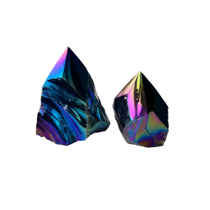 Aura Black Obsidian Point