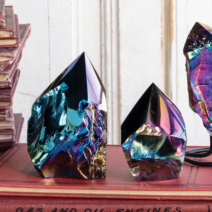 Aura Black Obsidian Point