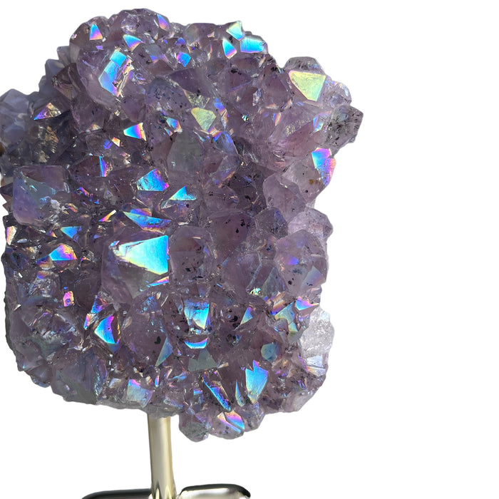 Aura Amethyst Druze on Base