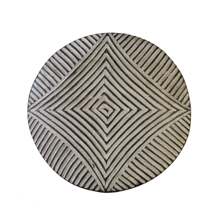 Bamileke Shield, Round