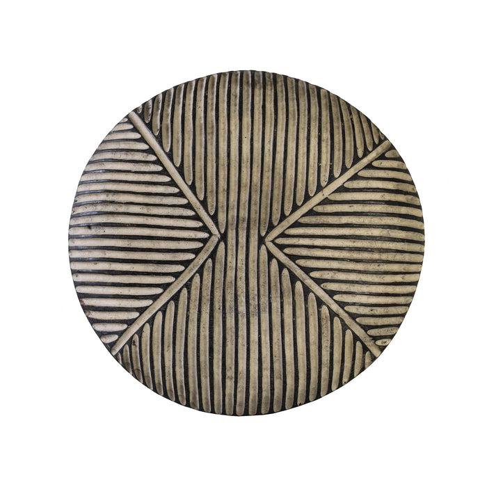 Bamileke Shield, Round