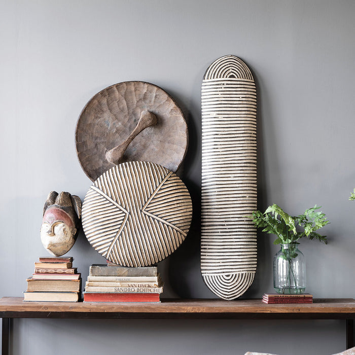 Bamileke Shield, Round