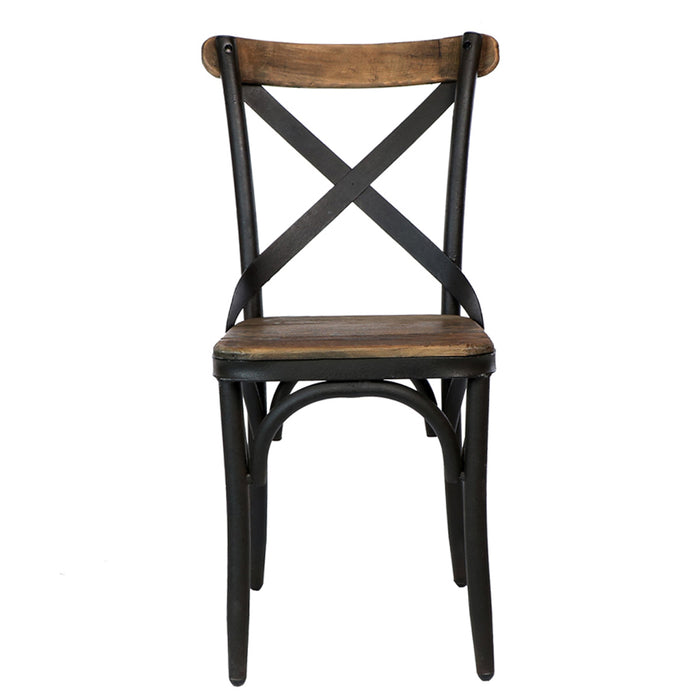 Crossroads Chair with Iron Back