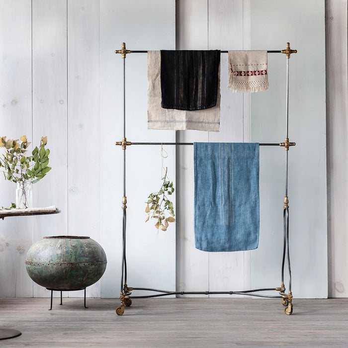 Over-Dyed Grainsack, Grey/Blue