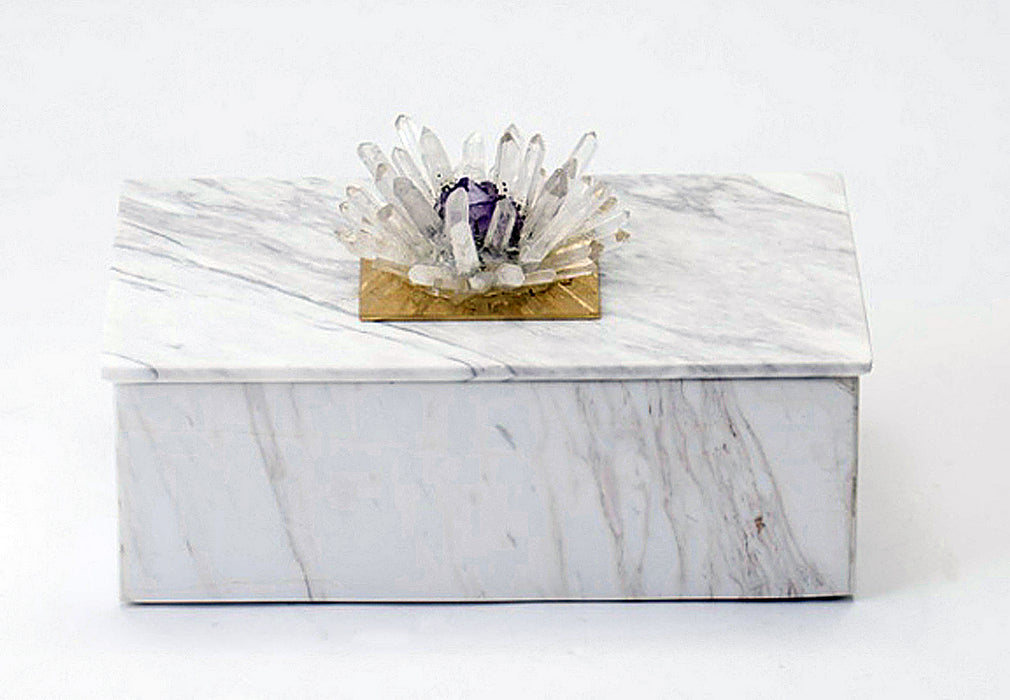 Quartz Flower Box