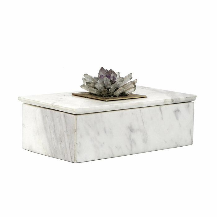 Quartz Flower Box