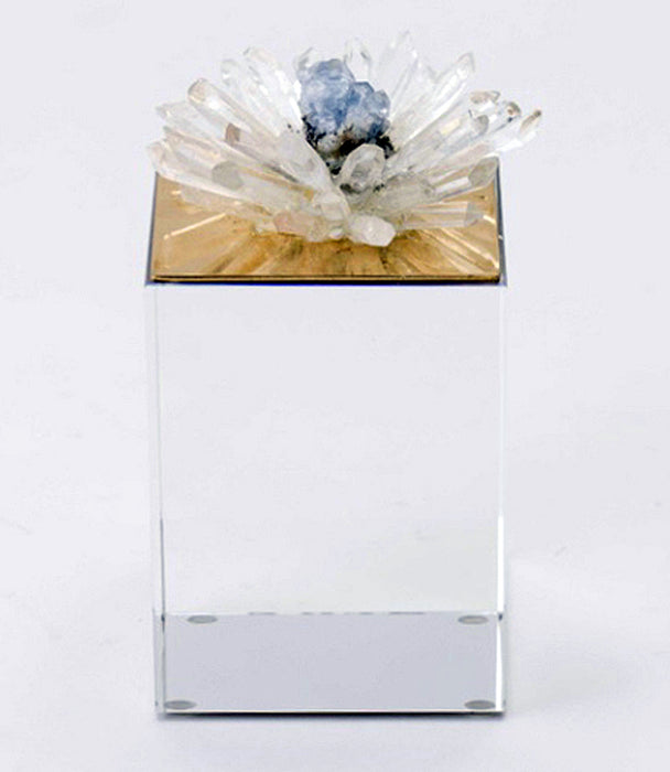 Quartz Flower on Acrylic