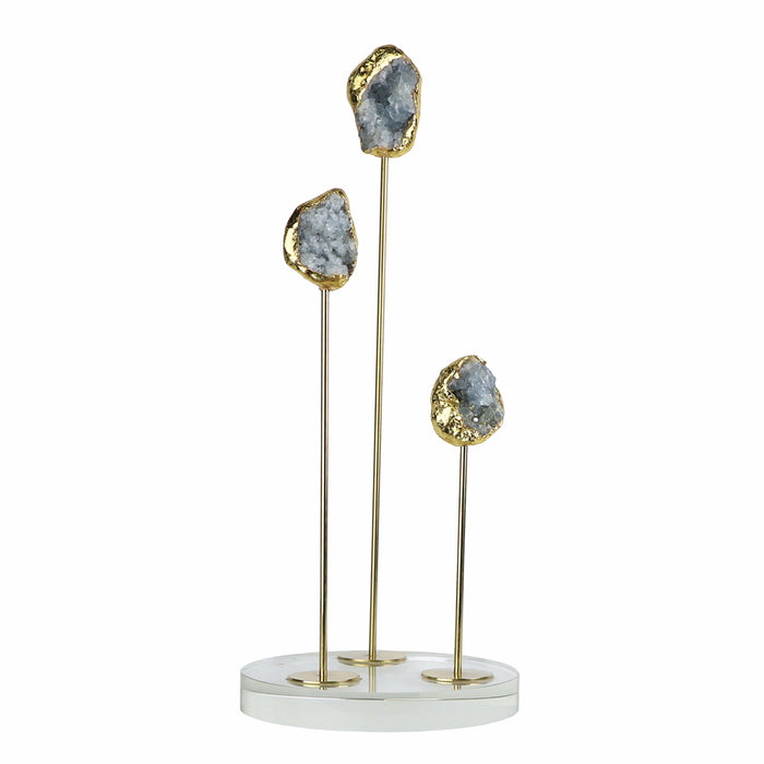 Mineral Trio on Base