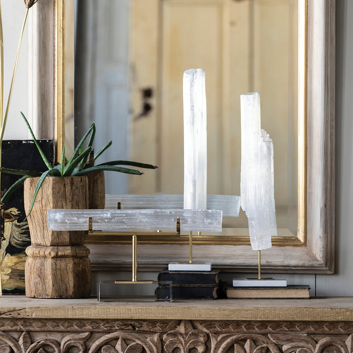 Vertical Selenite on Base