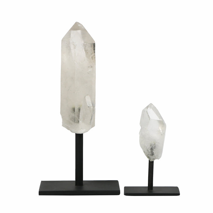 Quartz Point Stand Quartz Point with Pedestal — Blue Ocean Traders