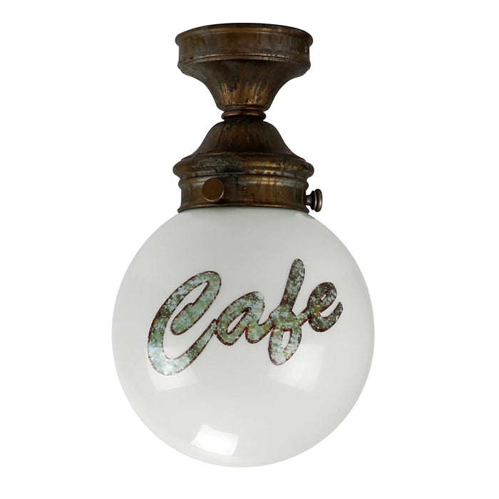 'Cafe' Hanging Light