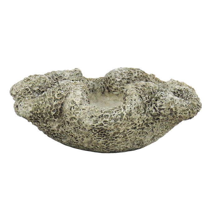 Cast Concrete Coral Planter