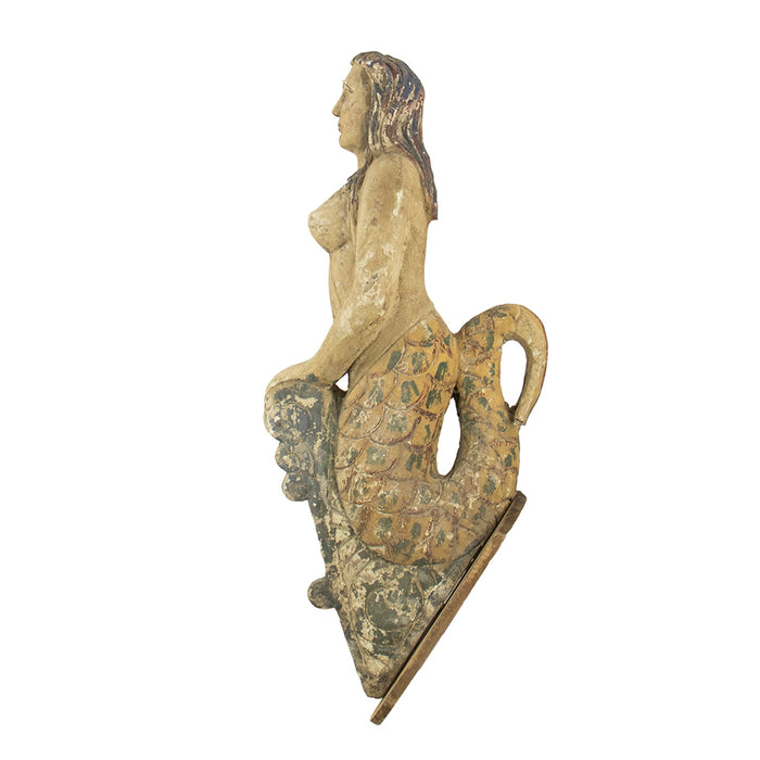 Mermaid Wall Mount Figurehead