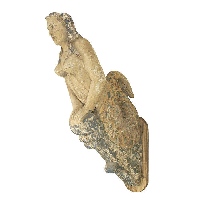 Mermaid Wall Mount Figurehead