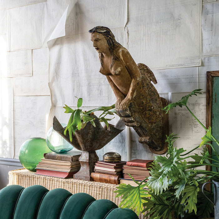 Mermaid Wall Mount Figurehead