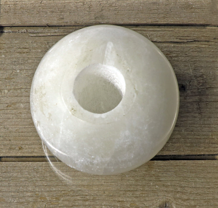 Selenite Sphere Lamp