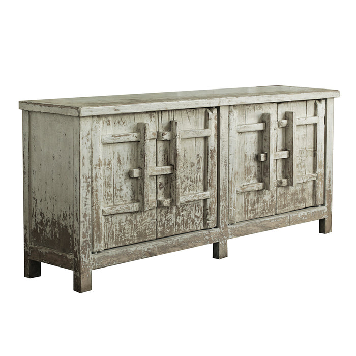 Salvaged Door Buffet, White