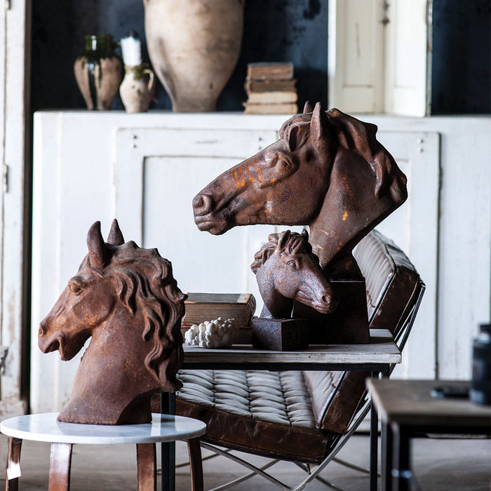 Medium Horse Head, Rust