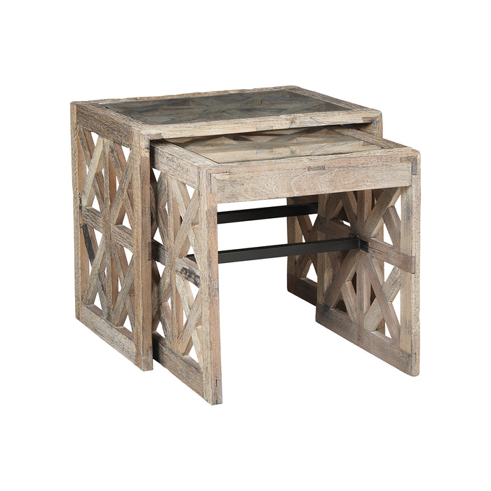 Upcountry Side Tables, S/2