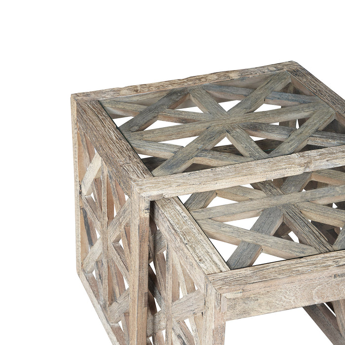 Upcountry Side Tables, S/2