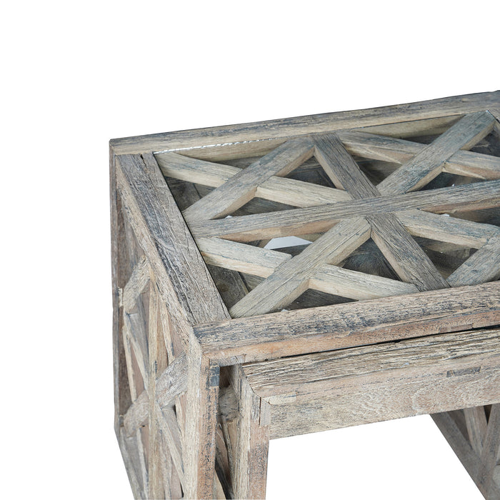 Upcountry Side Tables, S/2