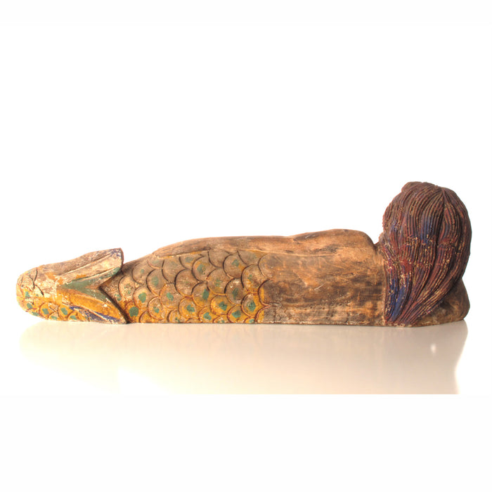 Sea Maiden Lying on Side