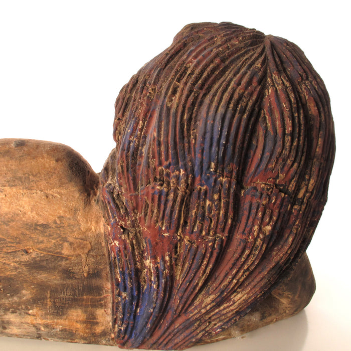 Sea Maiden Lying on Side