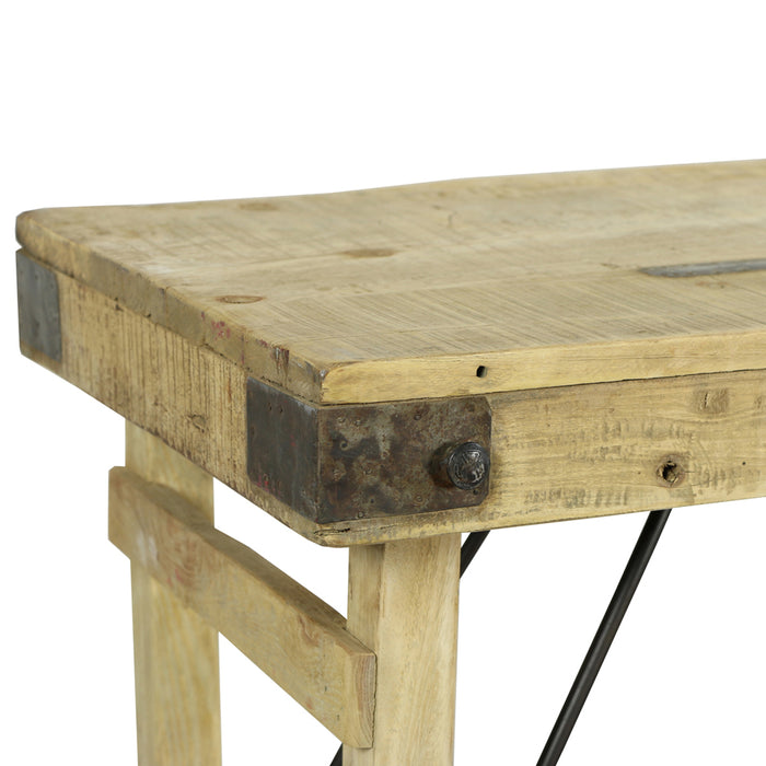 Wood Wedding Table, Bleached