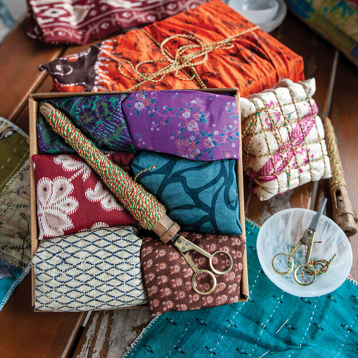 Kantha Gift Wrap Set