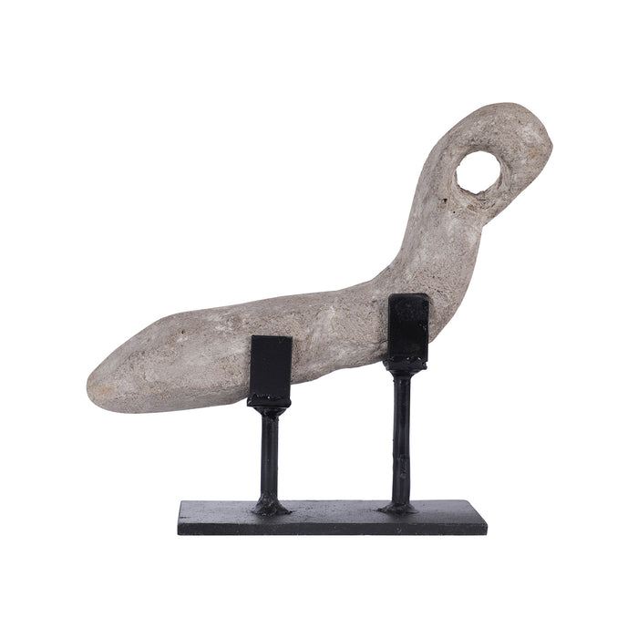 Stone Architectural Bird on Base