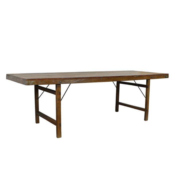 Wood Wedding Table, 8 Foot