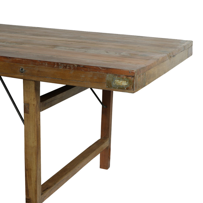 Wood Wedding Table, 8 Foot