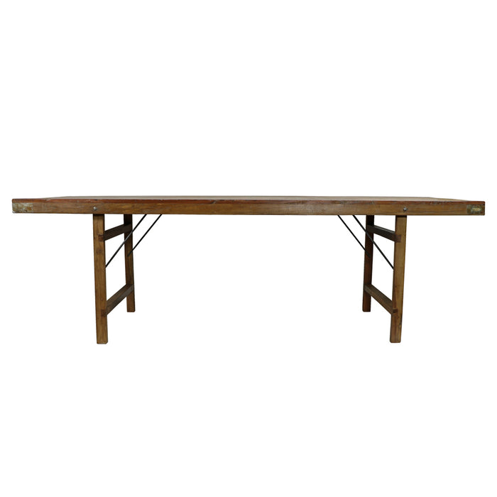 Wood Wedding Table, 8 Foot