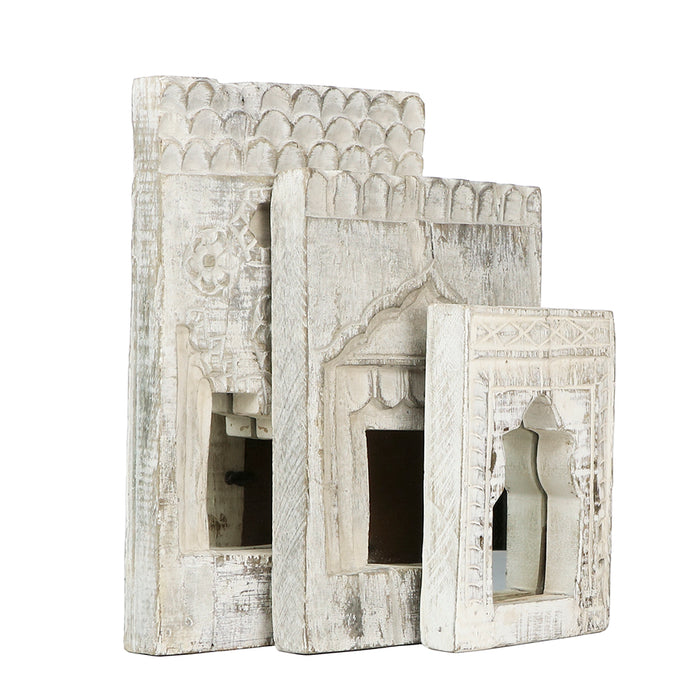 Niche Mirrors, Bleached S/3