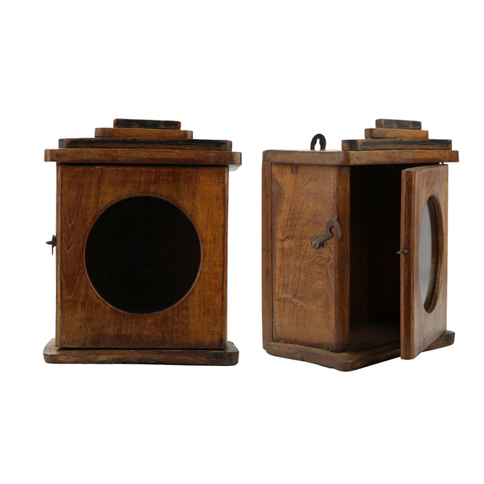 Wooden Clock Box