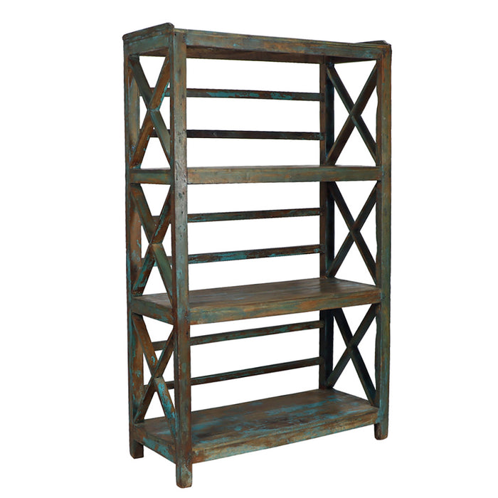 Vintage Tiered Wood Shelf