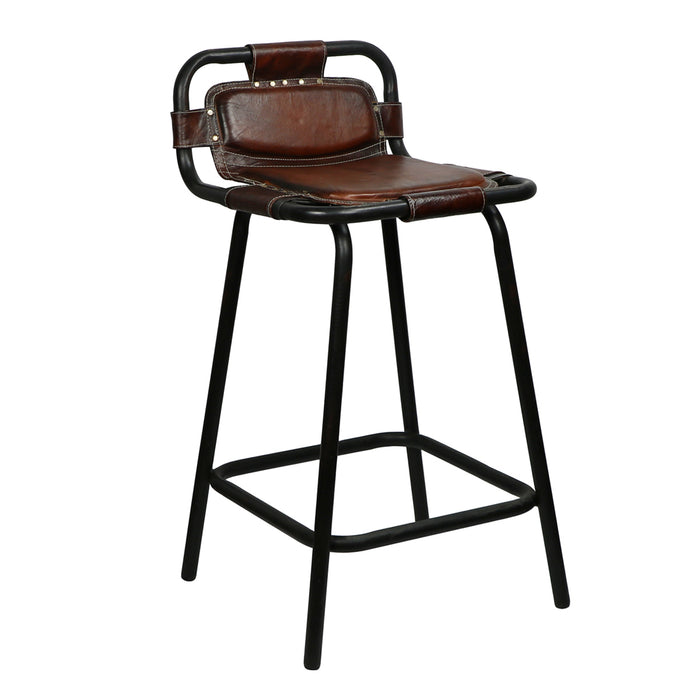 Leather Nova Stool