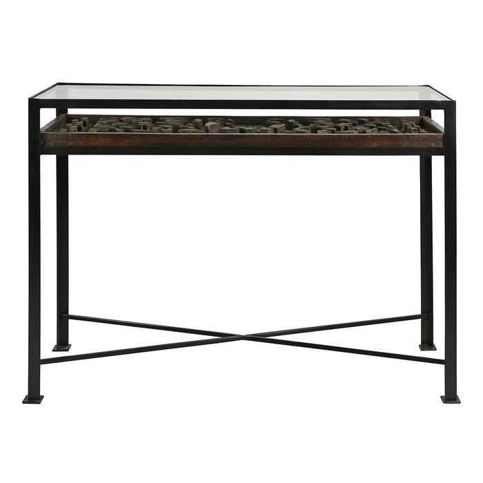 Concrete Mold Console Table