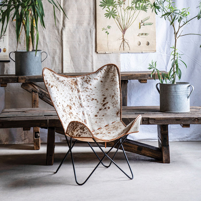 Hide Butterfly Chair