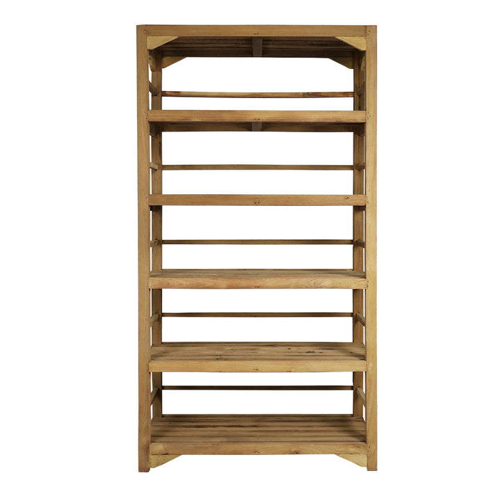 Slated Vintage Shelf Bleached