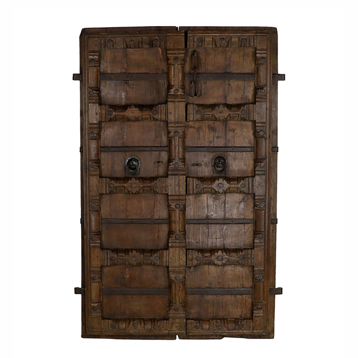 Indian Panel Door, Pair