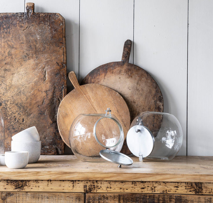 Double Glass Dime Store Candy Jar